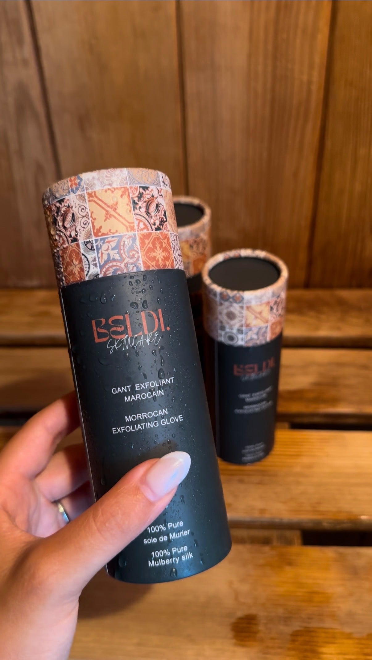 MORROCAN KESSA EXFOLIATING GLOVE-BELDI